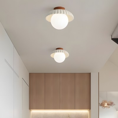 Brynley Cream Style Metal Flower Ceiling Light Brynley Cream Style Metal Flower Ceiling Light