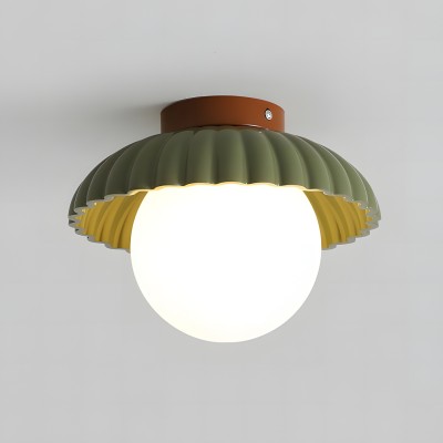 Brynley Cream Style Metal Flower Ceiling Light Brynley Cream Style Metal Flower Ceiling Light