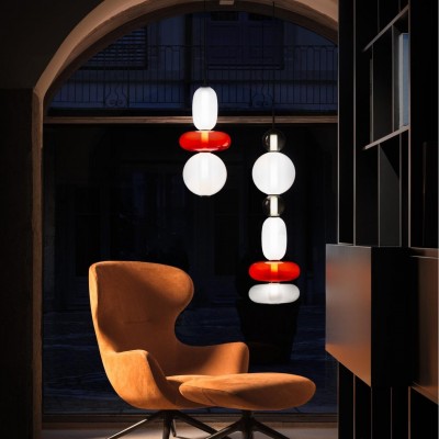 Caterina Modern Colorful Candied Glass Pendant Light Caterina Modern Colorful Candied Glass Pendant Light