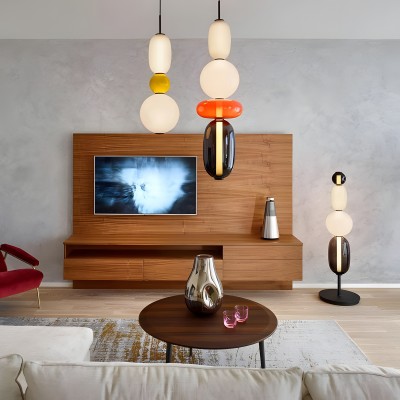 Caterina Modern Colorful Candied Glass Pendant Light Caterina Modern Colorful Candied Glass Pendant Light