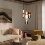 Caterina Modern Colorful Candied Glass Pendant Light