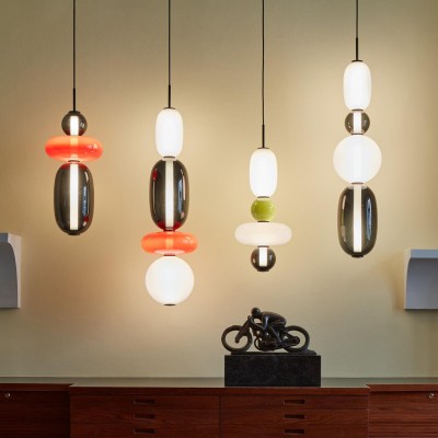 Caterina Modern Colorful Candied Glass Pendant Light Caterina Modern Colorful Candied Glass Pendant Light