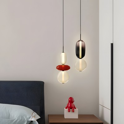 Caterina Modern Colorful Candied Glass Pendant Light Caterina Modern Colorful Candied Glass Pendant Light