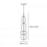 Caterina Modern Colorful Candied Glass Pendant Light