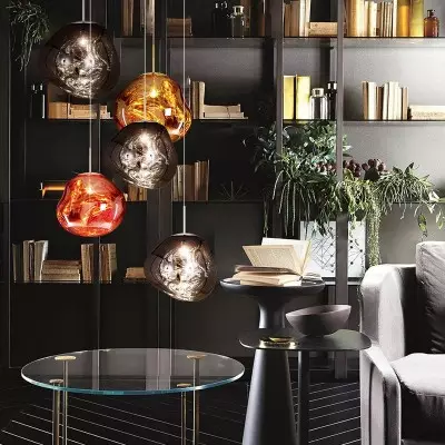 Hargrave Glass Melt Pendant Light Hargrave Glass Melt Pendant Light
