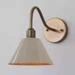 Kaelen Retro Cooper Cone Sconce Light Kaelen Retro Cooper Cone Sconce Light