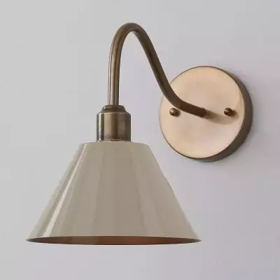 Ferm Minimalist Industrial Tapered Sconce Ferm Minimalist Industrial Tapered Sconce