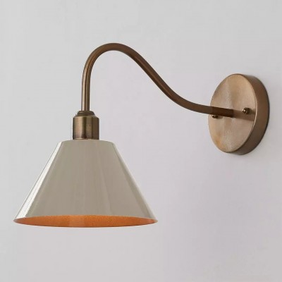 Ferm Minimalist Industrial Tapered Sconce Ferm Minimalist Industrial Tapered Sconce