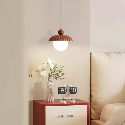 Brynley Cream Style Glass Flower Pendant Light Brynley Cream Style Glass Flower Pendant Light
