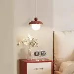 Brynley Cream Style Glass Flower Pendant Light