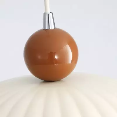Brynley Cream Style Glass Flower Pendant Light Brynley Cream Style Glass Flower Pendant Light