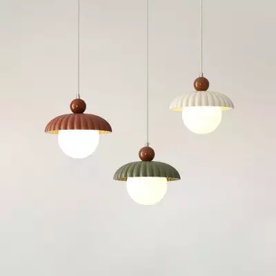 Brynley Cream Style Glass Flower Pendant Light Brynley Cream Style Glass Flower Pendant Light