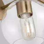 Ericka Farmhouse 3 Light Glass Globe Vanity Light Ericka Farmhouse 3 Light Glass Globe Vanity Light