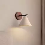 Fabiana Modern Marble Stone Tapered Wall Sconce