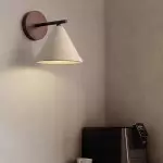 Fabiana Modern Marble Stone Tapered Wall Sconce