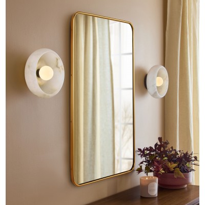 Vega Retro Bowl Shade Wall Sconce Vega Retro Bowl Shade Wall Sconce