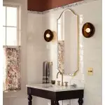 Vega Retro Bowl Shade Wall Sconce