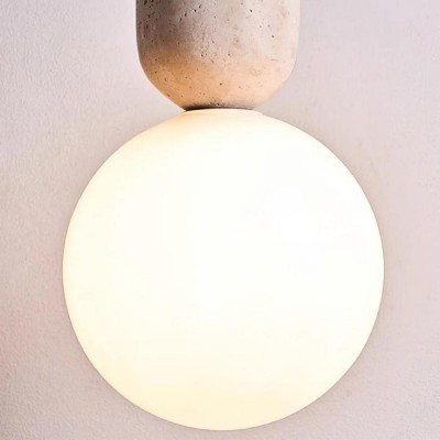 Nathanael Modern Travertine Three Ring Pendant Light Nathanael Modern Travertine Three Ring Pendant Light