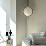 Alexandra Stylish White Acrylic Ball Floor To Ceiling Lamp Alexandra Stylish White Acrylic Ball Floor To Ceiling Lamp
