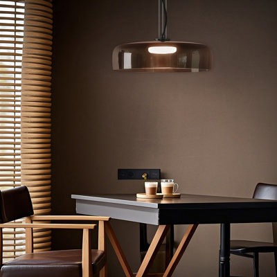 Zaire Bowl Shaped Layer Stained Glass Pendant Light Zaire Bowl Shaped Layer Stained Glass Pendant Light