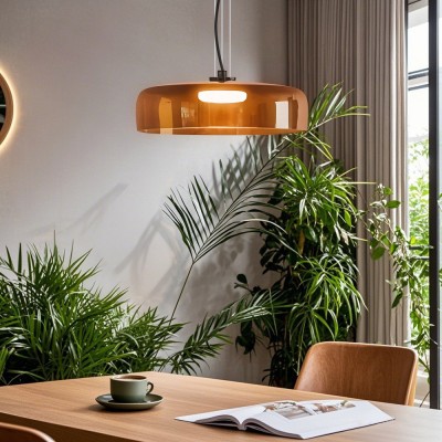 Zaire Bowl Shaped Layer Stained Glass Pendant Light Zaire Bowl Shaped Layer Stained Glass Pendant Light