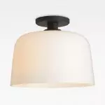Hannahlee ‎Minimalist Glass Semi Flush Mount Ceiling Light