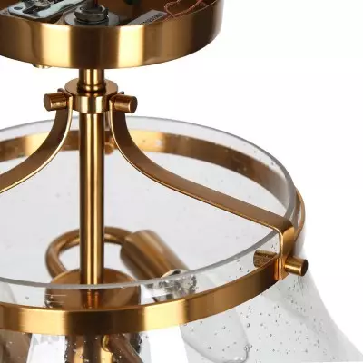 Lior Vintage Industrial Semi Flush Mount Ceiling Light Lior Vintage Industrial Semi Flush Mount Ceiling Light