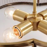 Marcela Traditional Brass Flower Ribbed Glass Ceiling Light Marcela Traditional Brass Flower Ribbed Glass Ceiling Light
