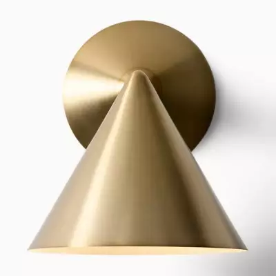 Maven Modern Elegant Cone Shade Wall Sconce