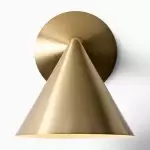 Bliss French Rustic Iron Lantern Seedy Glass Sconce