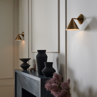 Maven Modern Elegant Cone Shade Wall Sconce Maven Modern Elegant Cone Shade Wall Sconce