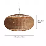 Barbara Coastal Rattan Pendant Light Kitchen Island Barbara Coastal Rattan Pendant Light Kitchen Island