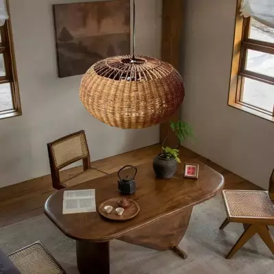 Barbara Coastal Rattan Pendant Light Kitchen Island Barbara Coastal Rattan Pendant Light Kitchen Island
