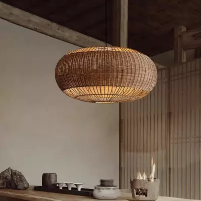 Barbara Coastal Rattan Pendant Light Kitchen Island Barbara Coastal Rattan Pendant Light Kitchen Island