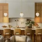 Greta Vintage Diamond Textured Teardrop Glass Pendant Light