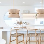 Emily Modern 4 Light Rope Shade Drum Chandelier