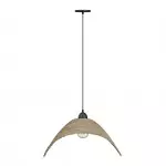 Holli Organic Boho Wicker Rattan Pendant Light