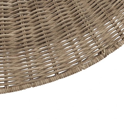 Holli Organic Boho Wicker Rattan Pendant Light