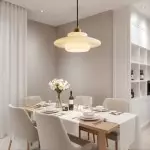 Ritika Vintage Art Cream Multi-Shape Glass Pendant Light Ritika Vintage Art Cream Multi-Shape Glass Pendant Light