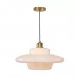 Ritika Vintage Art Cream Multi-Shape Glass Pendant Light Ritika Vintage Art Cream Multi-Shape Glass Pendant Light