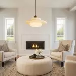 Ritika Vintage Art Cream Multi-Shape Glass Pendant Light Ritika Vintage Art Cream Multi-Shape Glass Pendant Light