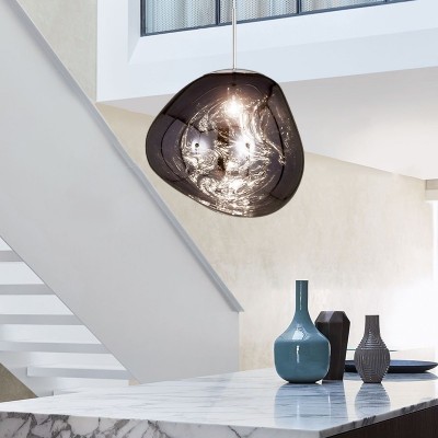 Amalia Irregular Globe Melt Pendant Light Amalia Irregular Globe Melt Pendant Light