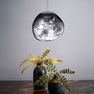 Amalia Irregular Globe Melt Pendant Light Amalia Irregular Globe Melt Pendant Light