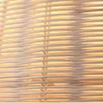 Galatea Boho Bell Shaped Rattan Chandelier