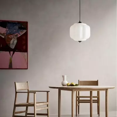 Cyrilith Vintage Milk Glass Oiled Brass Eloise Pendant light Cyrilith Vintage Milk Glass Oiled Brass Eloise Pendant light