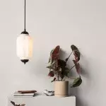 Cyrilith Farmhouse Pumpkin Glass Eloise Pendant Light