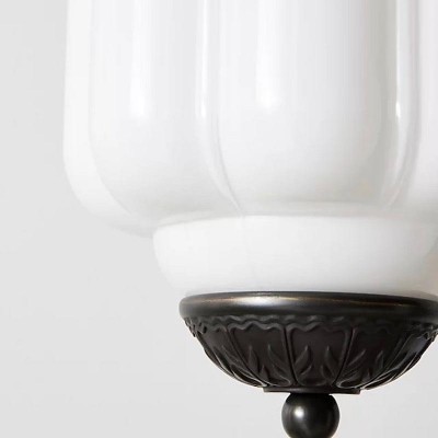 Cyrilith Farmhouse Pumpkin Glass Eloise Pendant Light Cyrilith Farmhouse Pumpkin Glass Eloise Pendant Light