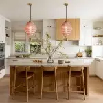 Kaelyn Bottle Shade Stained Striped Glass Pendant Light Kaelyn Bottle Shade Stained Striped Glass Pendant Light