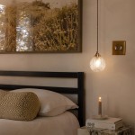 Logana Vintage Feather Texture Glass Globe Pendant Light