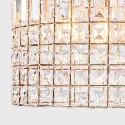 Zelda French Crystal Birdcage Pendant Light Zelda French Crystal Birdcage Pendant Light